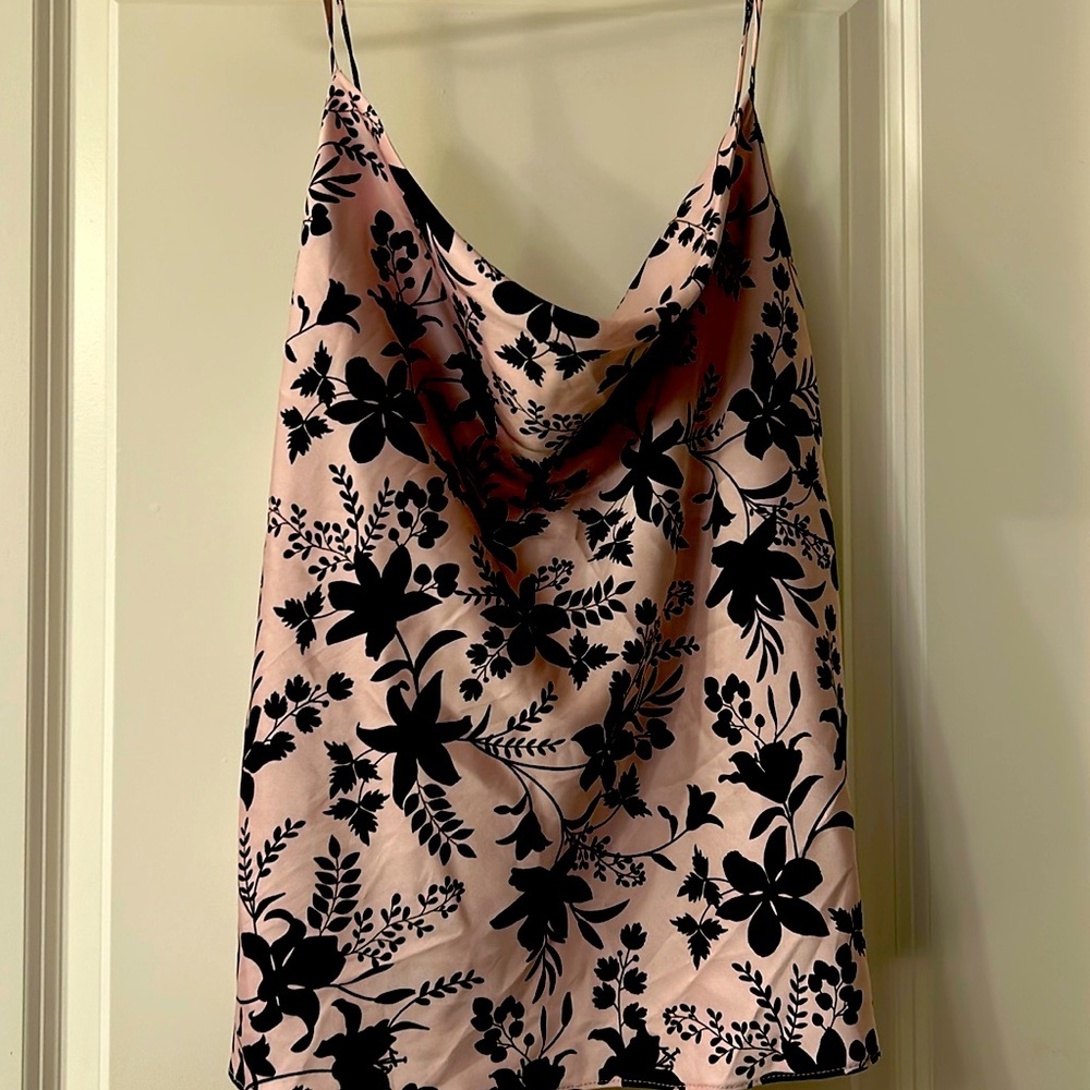 Office to Friday Night Drinks! Flirty yet classic cowl neck Cami!